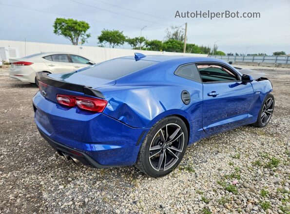1G1FE1R71M0115190 2021 CHEVROLET CAMARO Blue Задня права чверть