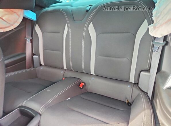 1G1FE1R71M0115190 2021 CHEVROLET CAMARO Blue Вид задніх сидінь