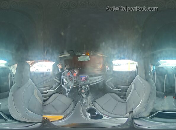 1G1FE1R71M0115190 2021 CHEVROLET CAMARO Blue Панорамний вид салону 360°