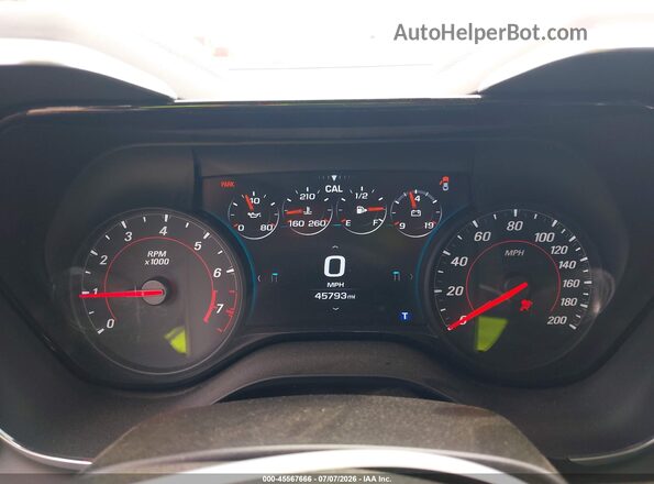 1G1FE1R76H0215050 2017 CHEVROLET CAMARO White Вид задніх сидінь