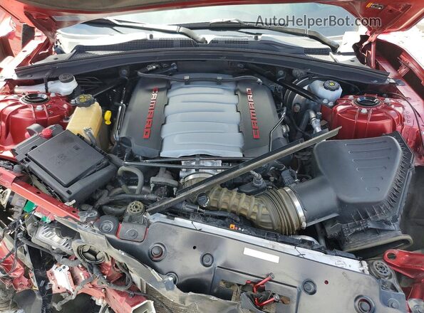 1G1FE1R76P0157455 2023 CHEVROLET CAMARO Red Rear interior view