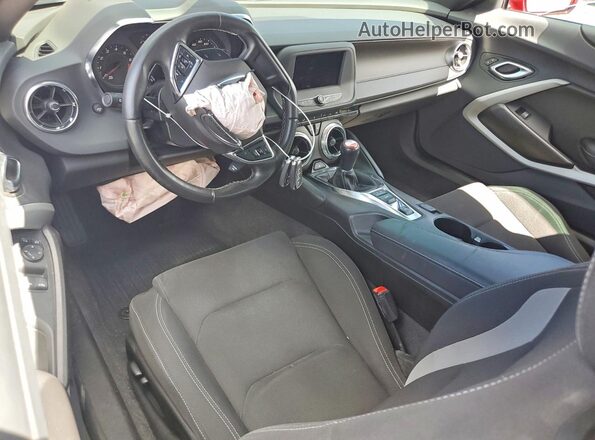 1G1FE1R76P0157455 2023 CHEVROLET CAMARO Red Dashboard view