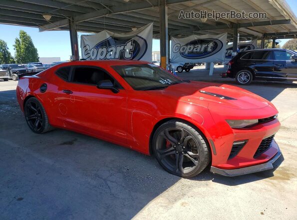 1G1FE1R79J0161765 2018 CHEVROLET CAMARO Red Առջևի աջ