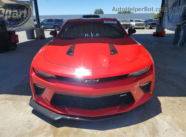 1G1FE1R79J0161765 2018 CHEVROLET CAMARO Red Դիմացի տեսք