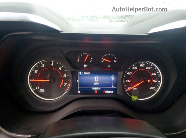 1G1FF1R70L0124894 2020 CHEVROLET CAMARO Gray ხელსაწყოთა პანელის ხედი