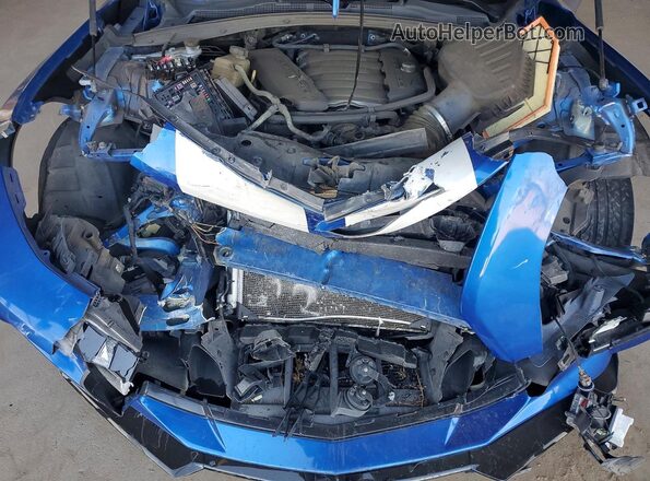1G1FF1R71H0162013 2017 CHEVROLET CAMARO Blue Սալոնի հետևի տեսք