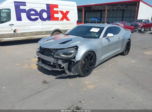 1G1FF1R71J0121175 2018 CHEVROLET CAMARO Gray Առջևի ձախ երեք քառորդ տեսարան