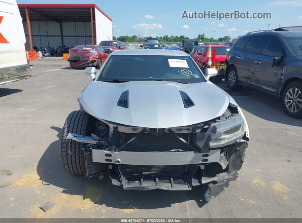 1G1FF1R71J0121175 2018 CHEVROLET CAMARO Gray Սարքավորումների վահանակի տեսք