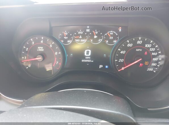 1G1FF1R71J0122455 2018 CHEVROLET CAMARO Red Հետևի նստատեղերի տեսք
