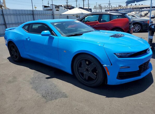1G1FF1R71P0114638 2023 CHEVROLET CAMARO Blue Передня права чверть