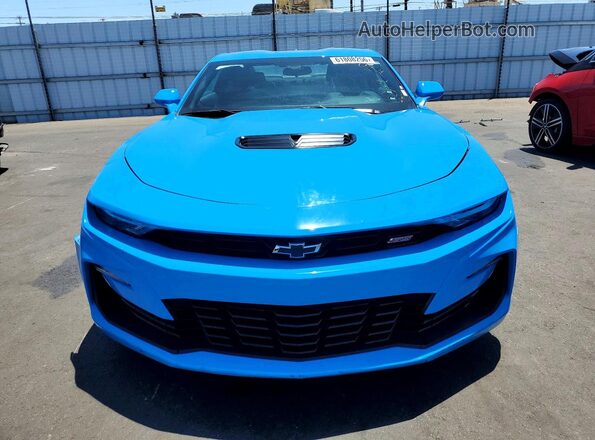 1G1FF1R71P0114638 2023 CHEVROLET CAMARO Blue Вид спереду