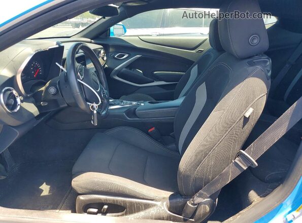 1G1FF1R71P0114638 2023 CHEVROLET CAMARO Blue Вид салону спереду