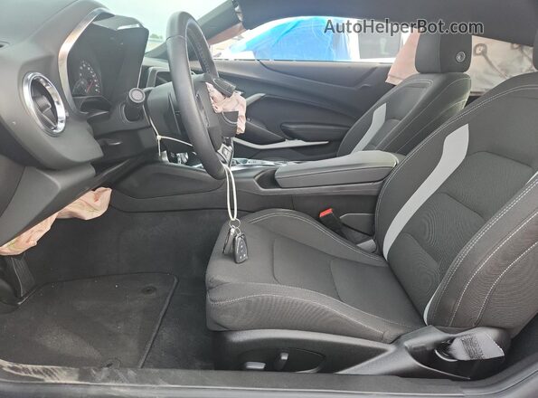 1G1FF1R71P0148918 2023 CHEVROLET CAMARO Blue Вид салону спереду