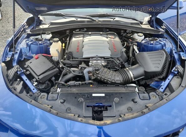 1G1FF1R71P0148918 2023 CHEVROLET CAMARO Blue Вид задньої частини салону