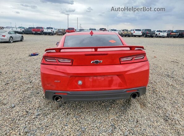 1G1FF1R72J0146943 2018 CHEVROLET CAMARO Red Widok z tyłu