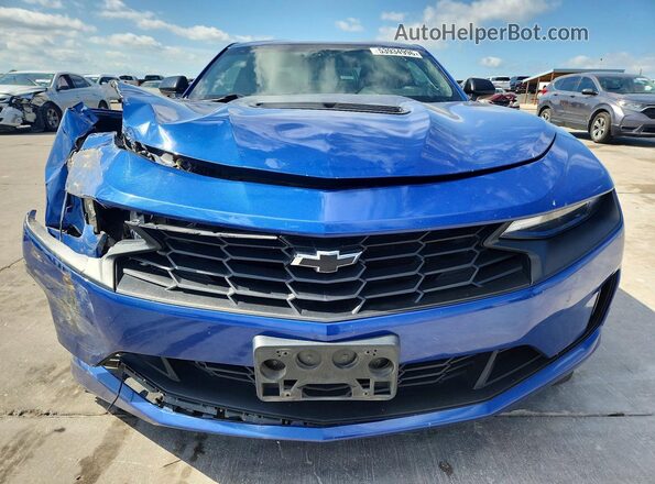 1G1FF1R72M0141696 2021 CHEVROLET CAMARO Blue Vista frontal