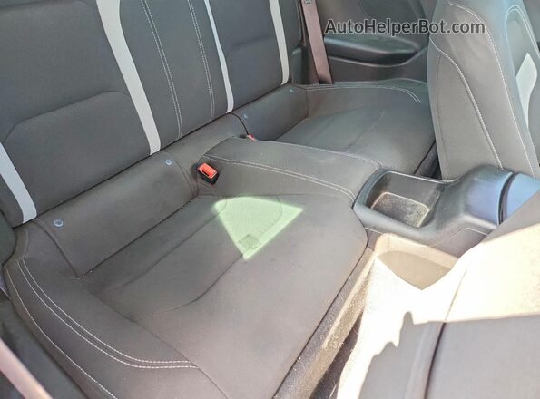 1G1FF1R72M0141696 2021 CHEVROLET CAMARO Blue Vista de los asientos traseros