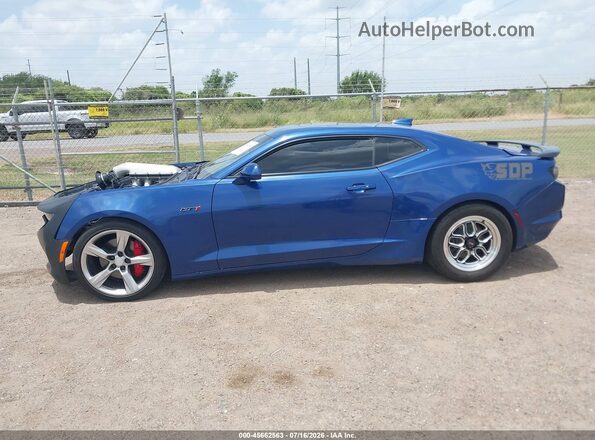 1G1FF1R72M0141875 2021 CHEVROLET CAMARO Синий Панорамный вид салона 360°