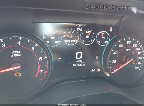 1G1FF1R73H0209039 2017 CHEVROLET CAMARO Black Vista de los asientos traseros