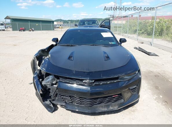 1G1FF1R73H0209039 2017 CHEVROLET CAMARO Black Vista interior trasera