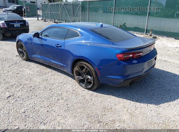 1G1FF1R73M0115981 2021 CHEVROLET CAMARO Синий Задняя левая четверть