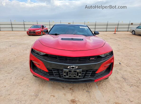 1G1FF1R74K0127165 2019 CHEVROLET CAMARO Red Widok z przodu