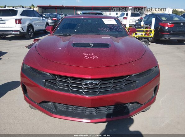 1G1FF1R75P0116473 2023 CHEVROLET CAMARO Red Rear interior view