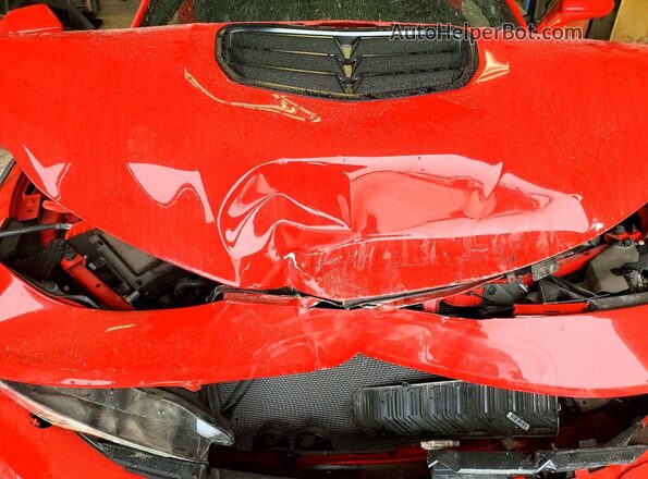 1G1FF1R75P0126064 2023 CHEVROLET CAMARO Red Rear interior view