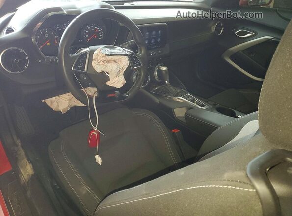 1G1FF1R75P0126064 2023 CHEVROLET CAMARO Red Dashboard view