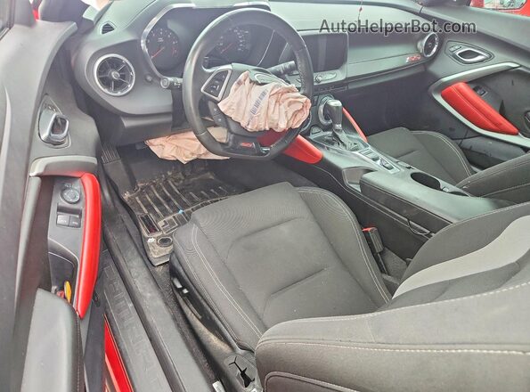 1G1FF1R76G0144993 2016 CHEVROLET CAMARO Red Widok deski rozdzielczej