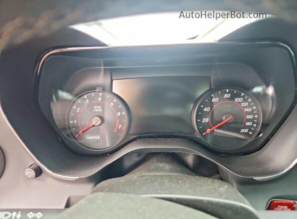 1G1FF1R76G0144993 2016 CHEVROLET CAMARO Red Widok zestawu wskaźników