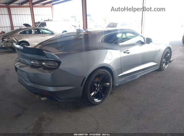 1G1FF1R77M0138017 2021 CHEVROLET CAMARO Gray Հետևի աջ