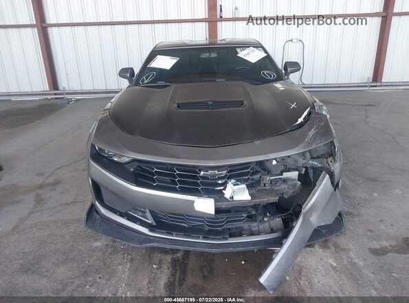 1G1FF1R77M0138017 2021 CHEVROLET CAMARO Gray Սարքավորումների վահանակի տեսք