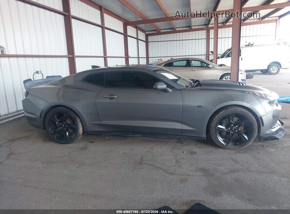 1G1FF1R77M0138017 2021 CHEVROLET CAMARO Gray Սալոնի հետևի տեսք