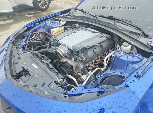 1G1FF1R78N0126170 2022 CHEVROLET CAMARO Blue Widok wnętrza z tyłu