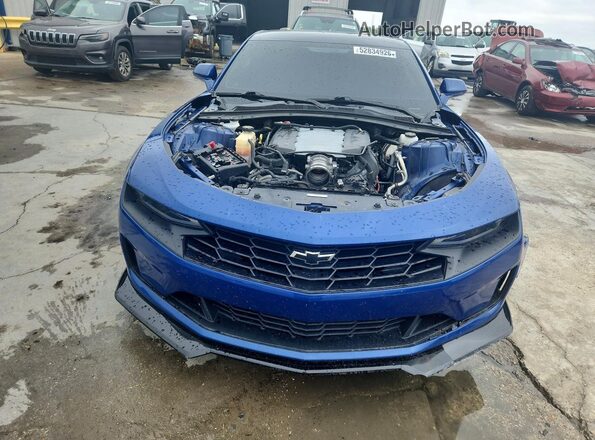 1G1FF1R78N0126170 2022 CHEVROLET CAMARO Blue Widok z przodu