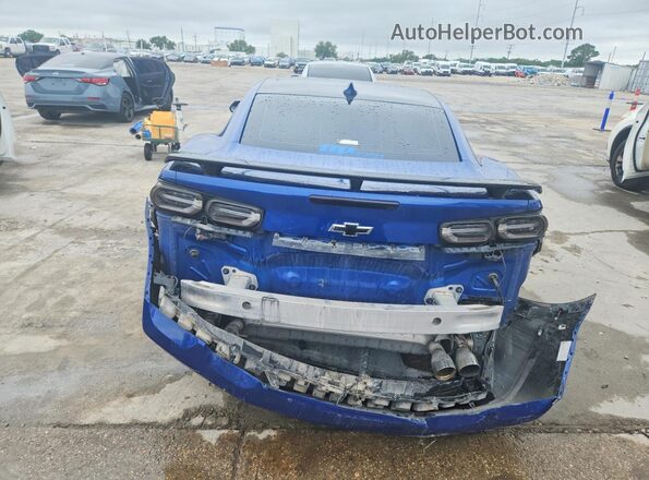 1G1FF1R78N0126170 2022 CHEVROLET CAMARO Blue Widok z tyłu