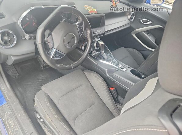 1G1FF1R78N0126170 2022 CHEVROLET CAMARO Blue Widok deski rozdzielczej