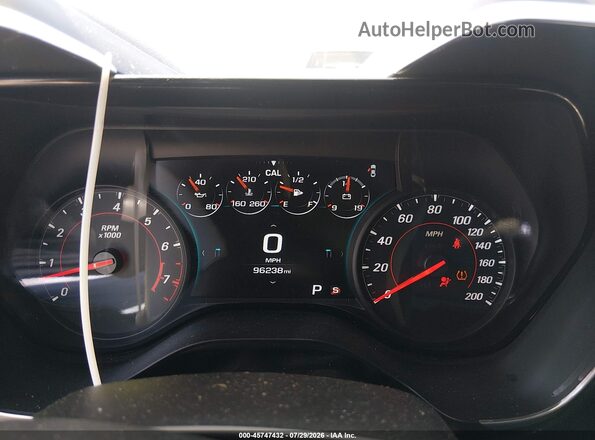 1G1FF1R79H0185992 2017 CHEVROLET CAMARO Серебряный Вид задних сидений