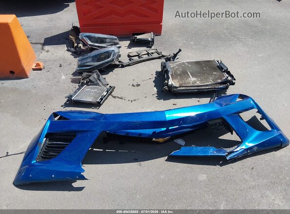 1G1FF1R79J0141643 2018 CHEVROLET CAMARO Blue Vista del cuadro de instrumentos