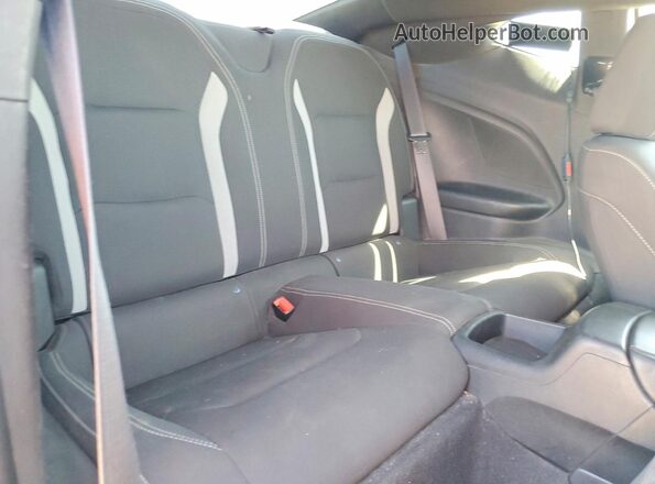 1G1FF1R79M0124216 2021 CHEVROLET CAMARO Black Հետևի նստատեղերի տեսք