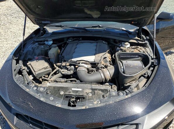 1G1FF1R79M0124216 2021 CHEVROLET CAMARO Black Սալոնի հետևի տեսք