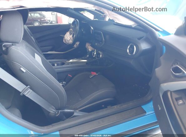 1G1FF1R7XP0107624 2023 CHEVROLET CAMARO Blue Widok wnętrza z przodu