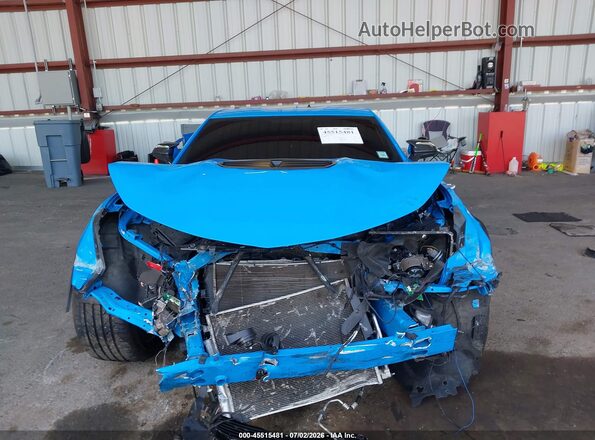 1G1FF1R7XP0107624 2023 CHEVROLET CAMARO Blue Widok zestawu wskaźników