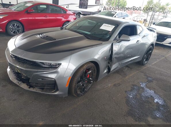 1G1FF1R7XP0116615 2023 CHEVROLET CAMARO Gray Przód lewy
