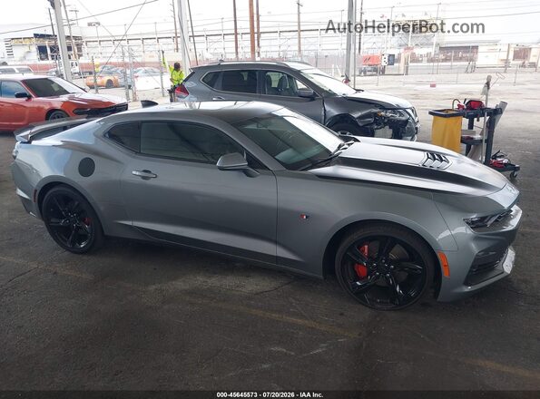 1G1FF1R7XP0116615 2023 CHEVROLET CAMARO Gray Widok wnętrza z tyłu