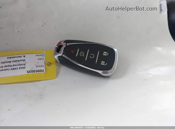 1G1FF1R7XP0116615 2023 CHEVROLET CAMARO Gray Widok deski rozdzielczej