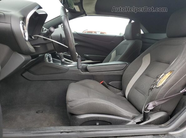 1G1FF3D73H0212638 2017 CHEVROLET CAMARO Charcoal Вид салону спереду