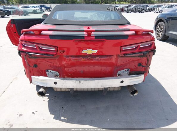 1G1FF3D76H0171695 2017 CHEVROLET CAMARO Красный Вид спереди