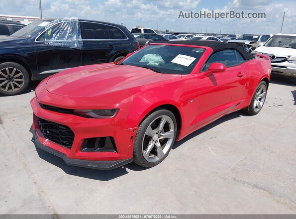 1G1FF3D76H0171695 2017 CHEVROLET CAMARO Красный Передняя левая четверть